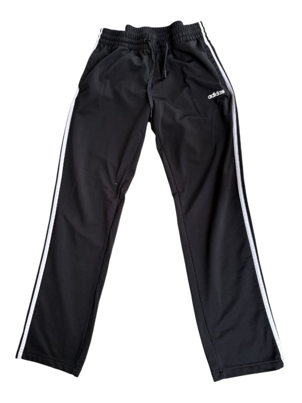 Adidas Essentials 3-Stripes Track Pants Black Size L (2669-1)